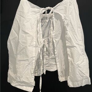 Modern Citizen White Cotton Blouse